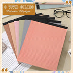 Fuutreo 8 Pcs 8.5'' x 11'' Colored Legal Pad Writing Pads Narrow Ruled 50 - Image 4