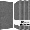 Olanglab Acoustic Wall Panels 10 Pack, 48 x 24 per Acoustic Panels Sound by Olanglab
