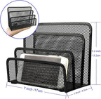 Anumit Desk Mail Organizer, File Holder Letter Sorter - Image 2