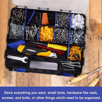 AIDY-PRO Hardware Organizer Box 34 Compartments Small Parts Organizer - Image 4