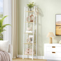 Hzuaneri Ladder Shelf, Bookshelf Bookcase, Freestanding Corner Storage Shelve by Hzuaneri