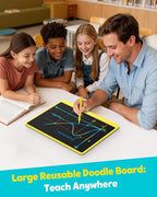 TEKFUN LCD Writing Tablet for Adults, Large Doodle Board, 16 Inch Colorful - Image 6