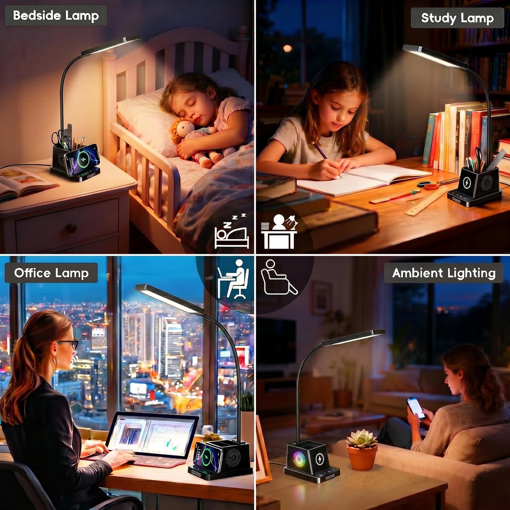 cozoo led desk lamps for home office with, package contents
