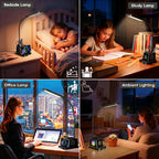 cozoo led desk lamps for home office with, package contents