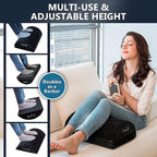ComfiLife Foot Rest for Under Desk at Work – Adjustable Height Memory Foam Foot - Image 5