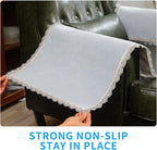 MINJIATEX Couch arm Covers, Non-Slip lace Sofa arm Covers Set of 2 Washable - Image 4