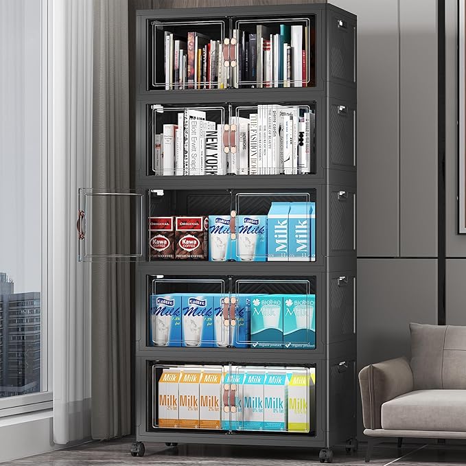 UAMFURI Extra Large Stackable Storage Bins by UAMFURIDirect