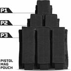 Tacticon P1 P2 P3 BattlePouch | Universal Pistol Mag Pouch | Combat Veteran - Image 3