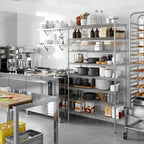 Regal Altair 18" Deep x 42" Wide x 74" Height Wire Shelving Kit | 8-Tier | NSF - Image 2