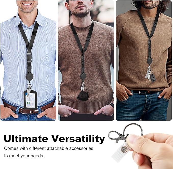 DELSWIN Heavy Duty Retractable Lanyard - Image 4