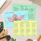 Chell Extra Heavyweight Index Cards 4x6 Inch, No Bleed-Through, Ruled Front and - Image 6