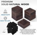 Bed Risers, Furniture Risers Can be Adjusted to 2'' 3''or 4'', Lifts Furniture - Image 3
