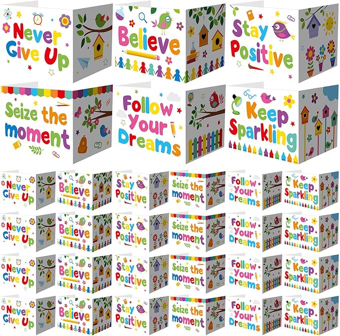 Honoson 24 Pcs Bulk Inspirational Privacy Folders by Honoson