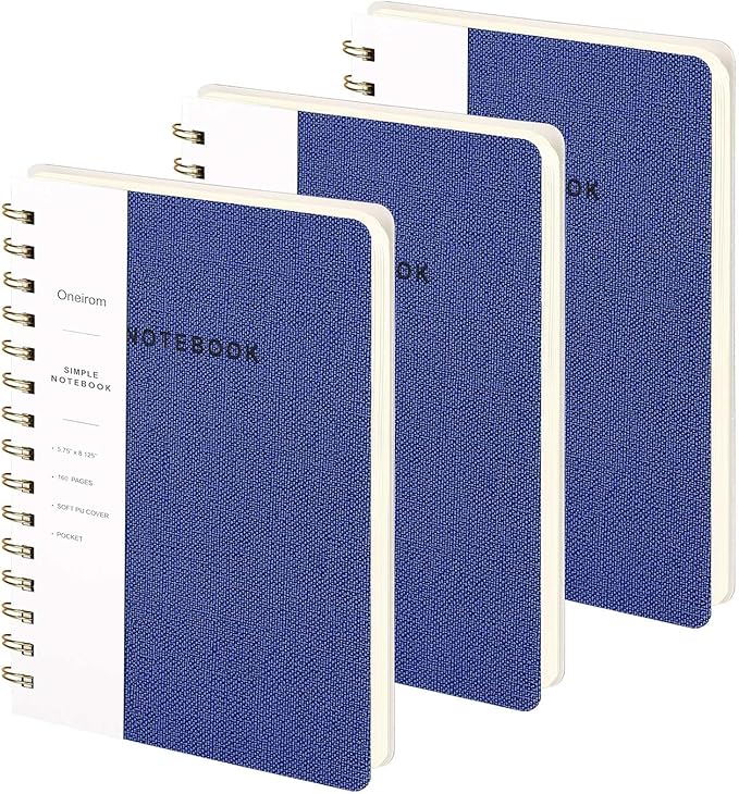 Spiral Notebook-5.75" x 8.125" College Ruled Journal by Oneirom