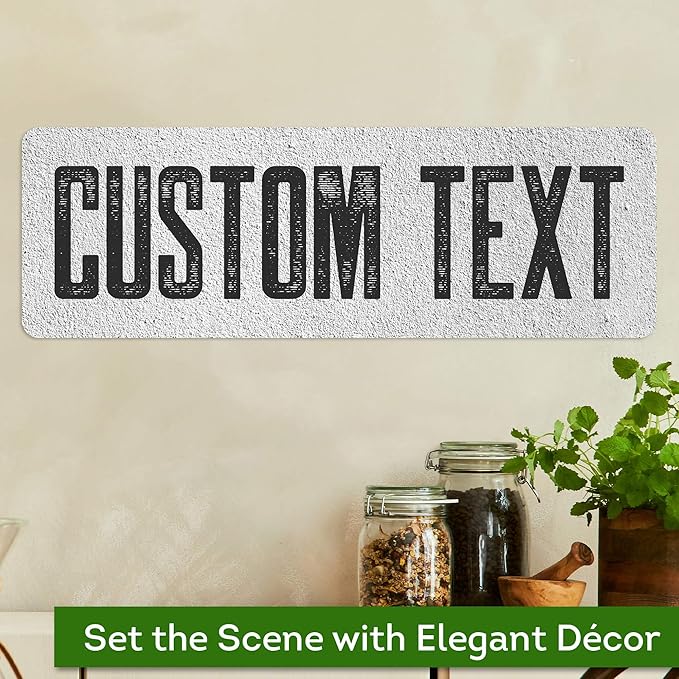 Custom Sign, Custom Street Sign, 11 Font Colors, 13 Font Styles, 4 Hole Options - Image 4