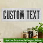 Custom Sign, Custom Street Sign, 11 Font Colors, 13 Font Styles, 4 Hole Options - Image 4