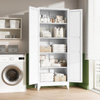 letaya 75" h metal storage cabinet with 2, package contents