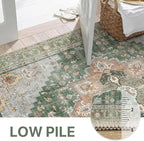 GENIMO 2x10 Runner Rugs for Hallway, Machine Washable Non Slip Vintage Rugs - Image 4
