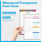 2 To Do List Notepads, Daily Planner Notebook - Image 3