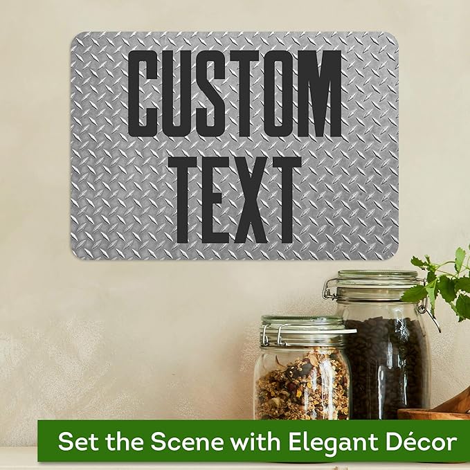 Custom Sign, Custom Street Sign, 11 Font Colors, 13 Font Styles, 4 Hole Options - Image 4