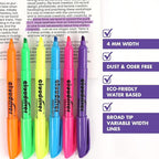 cloudriver Highlighters Bulk Pack Of 120, Chisel Tip, Quick Drying Ink - Image 4