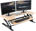 VIVO 42 inch Height Adjustable Stand Up Desk Converter, V Series, Quick Sit to
