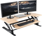 VIVO 42 inch Height Adjustable Stand Up Desk Converter, V Series, Quick Sit to