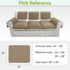 Couch Arm Covers, Sofa Arm Covers, Waterproof Armrest Covers - Image 6