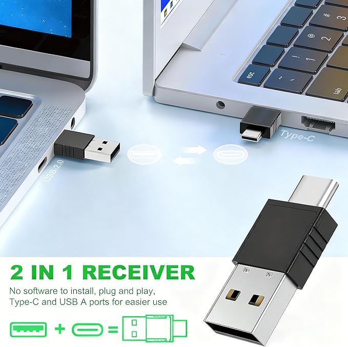 2 in 1 USB Type C Presentation Clicker - Image 4