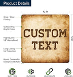 Custom Sign, Custom Street Sign, 11 Font Colors, 13 Font Styles, 4 Hole Options - Image 6