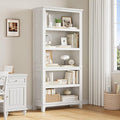 IDEALHOUSE 71" Farmhouse Bookshelf w/Adjustable Shelves & 31.5 in Whidth by IDEALHOUSE