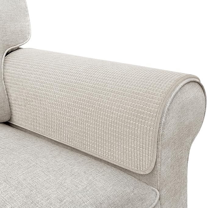 Couch Arm Covers, Sofa Arm Covers, Waterproof Armrest Cover by Unknown