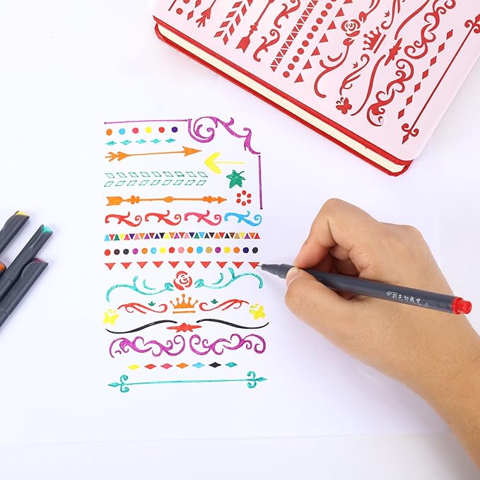 iBayam Journal Planner Pens Colored Pens, Office Supplies, Fine Point Fineliner - Image 4