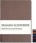 CAGIE Lined Journal Notebook for Men & Women, 176 Pages A5 Medium Size by CAGIE