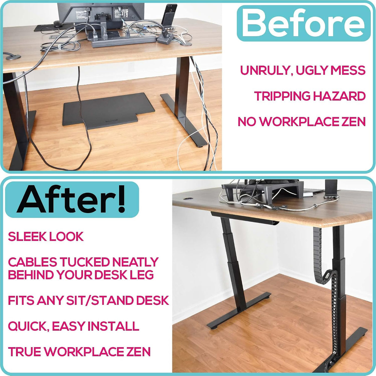 Quality Clever PivyCord-Vez Flex Chain Raceway Cable Management Solution for ...