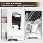 Lucundm Key and Mail Holder for Wall, Key Holder - Image 6