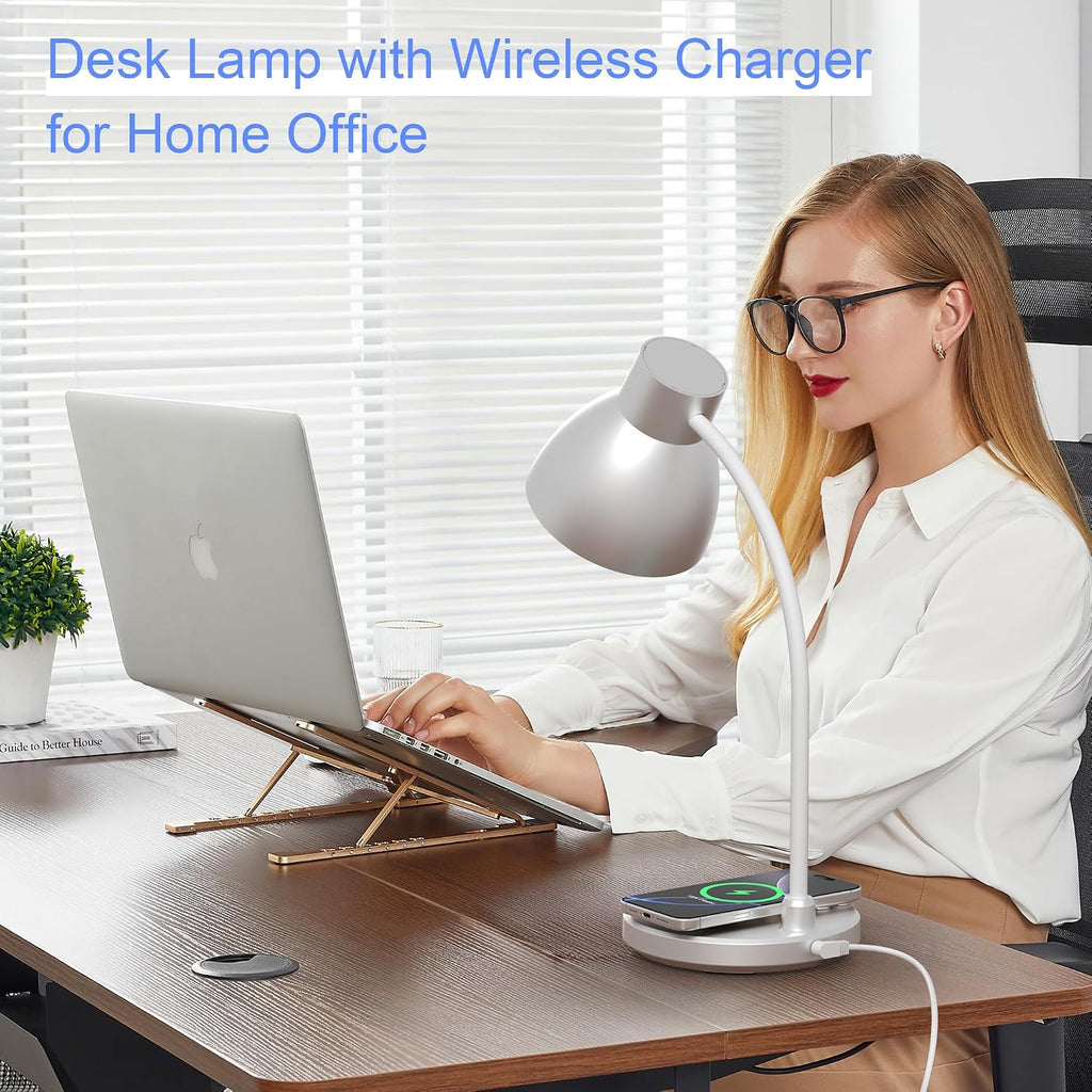 led desk lamp for home office with wireless, package contents