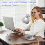 led desk lamp for home office with wireless, package contents