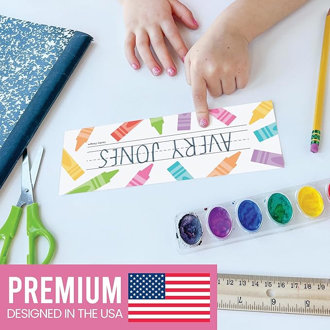 Desk Name Tags for Classroom -25 Student Name Plates for Classroom Kindergarten - Image 5