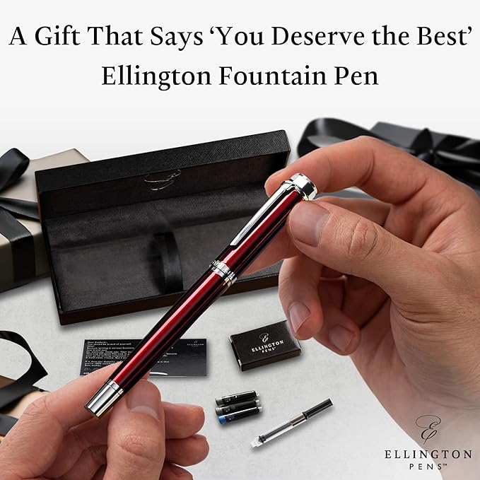 Ellington Pens Luxury Fountain Pen Set - Image 3
