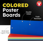 Hygloss Small Colored Poster Board 4x11 - Image 2