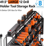 YFFSRJDJ Extra Large Power Tool Organizer Wall Mount - Image 3
