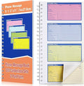 Fullhawl 1 Pcs Spiral Bound Phone Message Book 5-1/2" x 11" 2 Part Colorful by Fullhawl