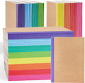 feela 96 Pack Composition Notebooks Bulk, Kraft Cover Lined Blank College Ruled by feela