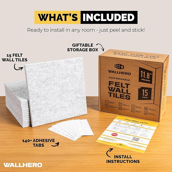 Vision Board, Cork Board for Walls, Large Cork Board for Office, Wall Protector - Image 3