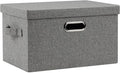 Graciadeco Medium 15" 21 Quart Collapsible Stackable Storage Bins by GraciadecoStorage