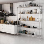Regal Altair 14" Deep x 72" Wide x 86" Height Wire Shelving Kit | 5-Tier | NSF - Image 8