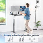 VIVO Electric 48 x 30 in Standing Desk, Memory Height Adjustment, 1B Series - Image 3