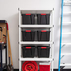 IRIS USA 40 Qt Stackable Plastic Storage Bins - Image 7
