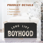 Exqcom Long Live Boyhood Pen Pencil Crayon Holder - Image 6